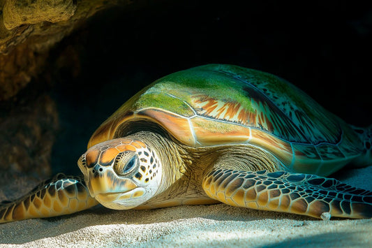 How Do Sea Turtles Sleep - Beach Coast Designs