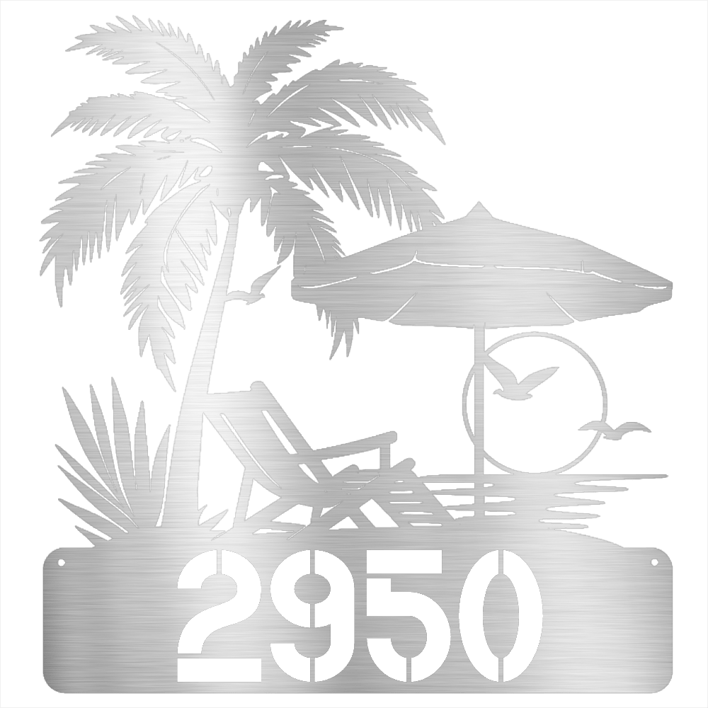 Beach House Address - Beach Coast Designs