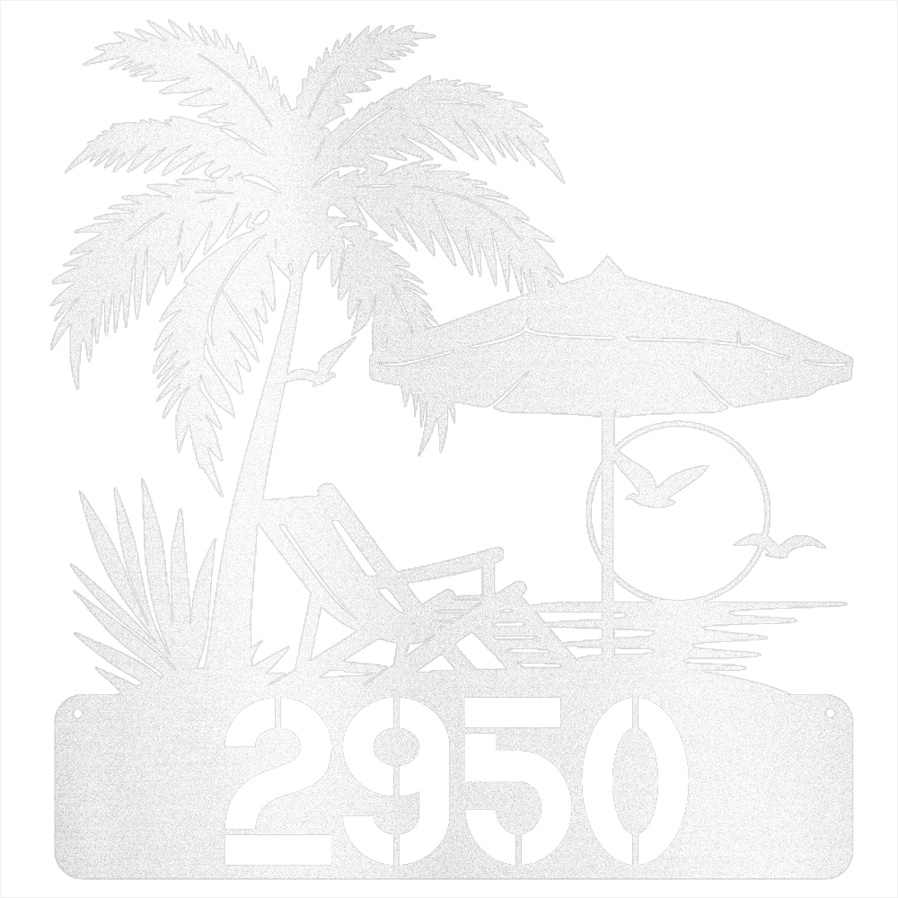 Beach House Address - Beach Coast Designs