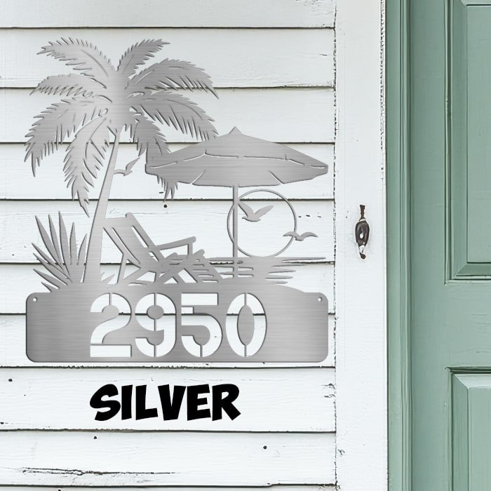 Beach House Address - Beach Coast Designs