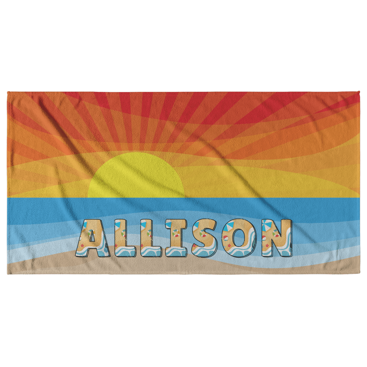Sunrise Beach Towel - Beach Coast Designs