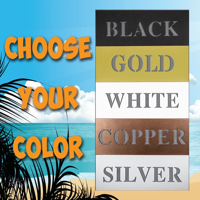 Surfboard Address - Beach Coast Designs