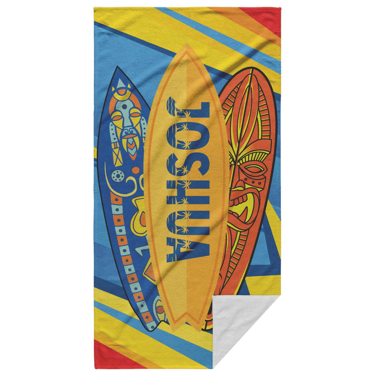 Surfboard Beach Towel - Beach Coast Designs