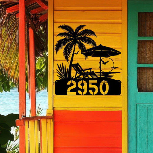 Beach House Address - Beach Coast Designs