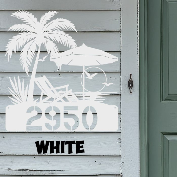 Beach House Address - Beach Coast Designs