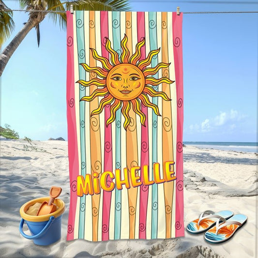 Bohemian Sun Beach Towel - Beach Coast Designs
