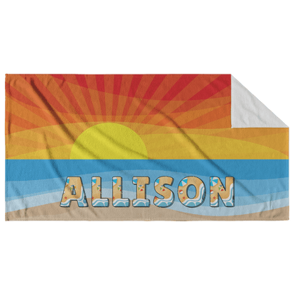 Octopus Beach Towel - Beach Coast Designs