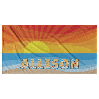Sunrise Beach Towel - Beach Coast Designs