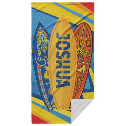 Surfboard Beach Towel - Beach Coast Designs